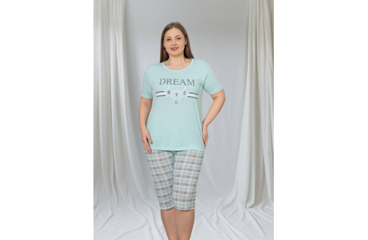 Піжама, футболка та бриджі Dream котон