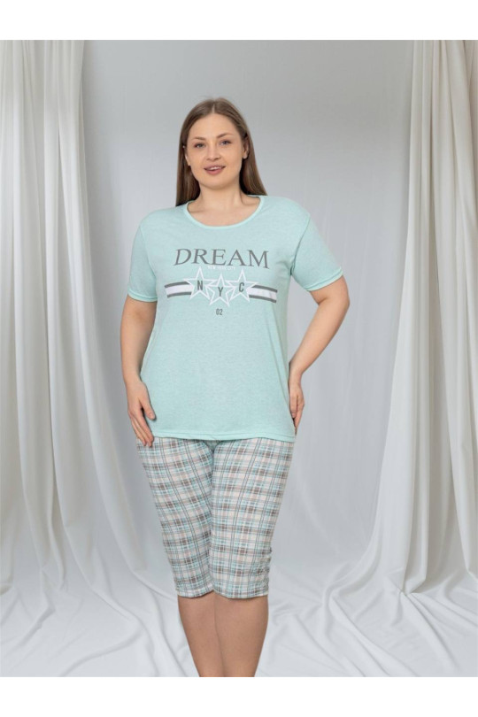 Піжама, футболка та бриджі Dream котон 
