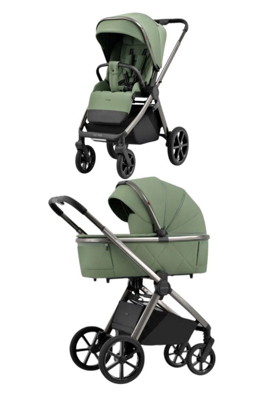  Дитяча коляска 2в1  Carrello Omega Perfect Green