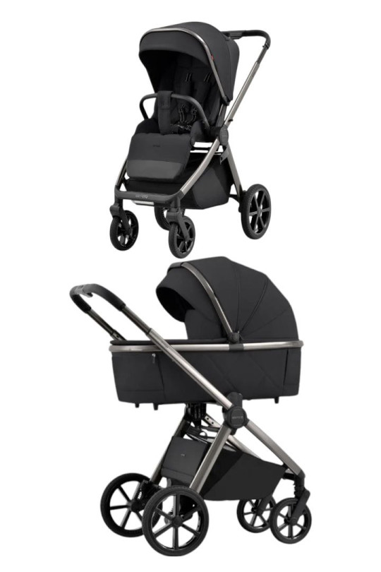  Дитяча коляска 2в1  Carrello Omega Absolut Black