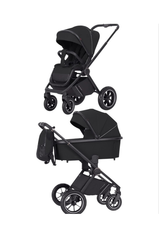 Дитяча коляска 2в1  Carrello Ultimo Air BF Pitch Black