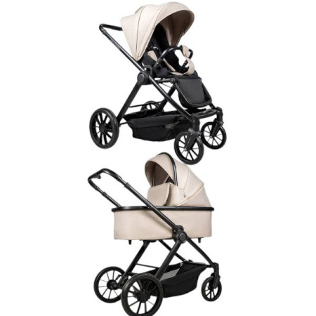 Дитяча коляска 2в1 Ninos Estrella Beige Black Дитяча коляска 2в1 Ninos Estrella Beige Black