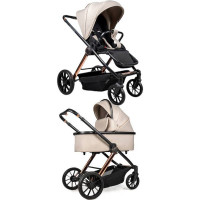  Дитяча коляска 2в1  Ninos Estrella Beige Gold