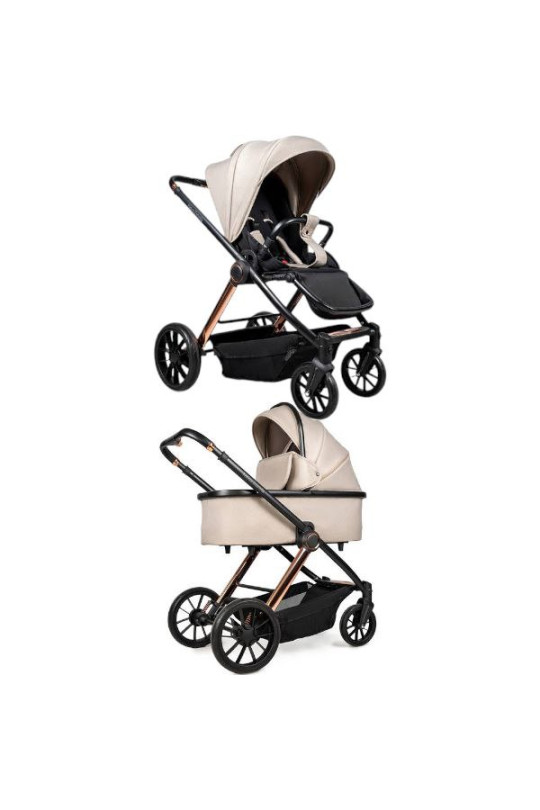  Дитяча коляска 2в1  Ninos Estrella Beige Gold