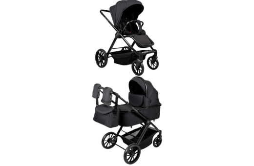 Дитяча коляска 2в1 Ninos Estrella Black Black Дитяча коляска 2в1 Ninos Estrella Black Black