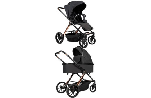 Дитяча коляска 2в1 Ninos Estrella Black Gold