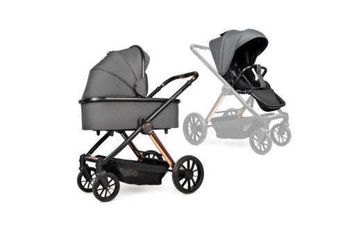 Дитяча коляска 2в1 Ninos Estrella Grey Gold