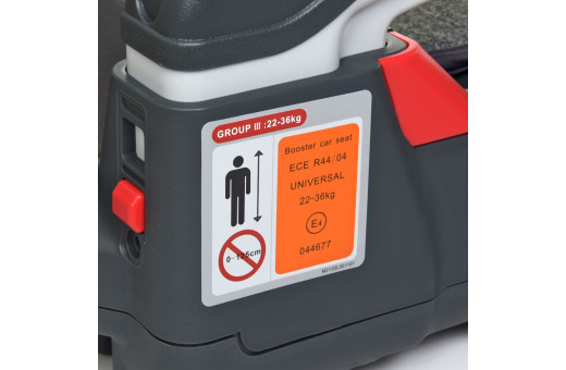 Бустер ME 1144 RORO Isofix Royal Gray