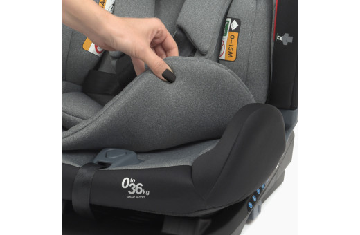 Автокрісло ME 1093 MEMPHIS Gray Black