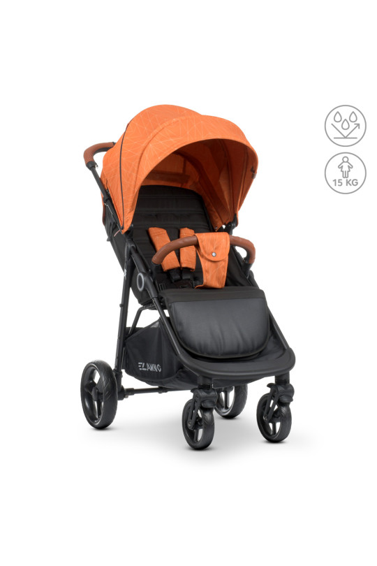 Коляска детская ME 1024 X4 Orange Lines