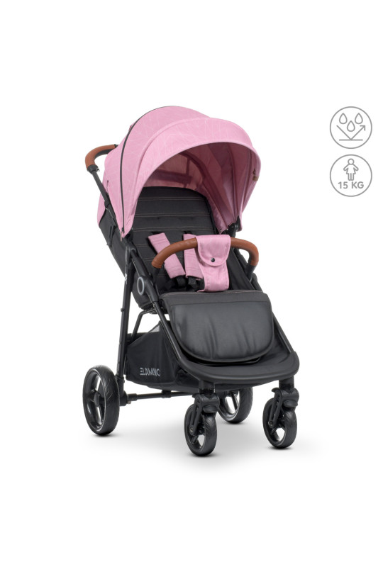 Коляска детская ME 1024 X4 Pink Lines