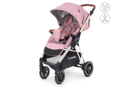 Коляска дитяча ME 1071-1 GALLANT v.2 Mauve Rose