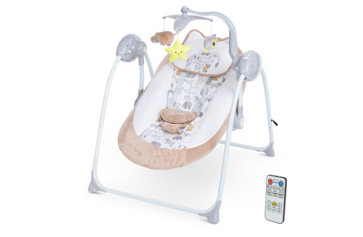 Качели ME 1075 TEDDY Beige Animals