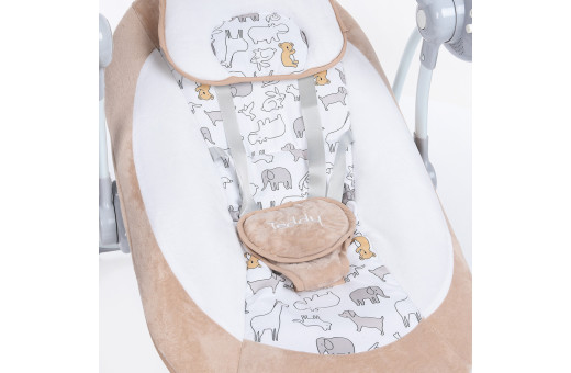 Качели ME 1075 TEDDY Beige Animals