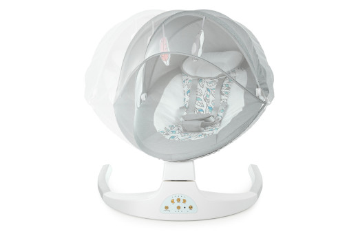 Укачивающий центр ME 1074 MYLA Gray Mint Feathes