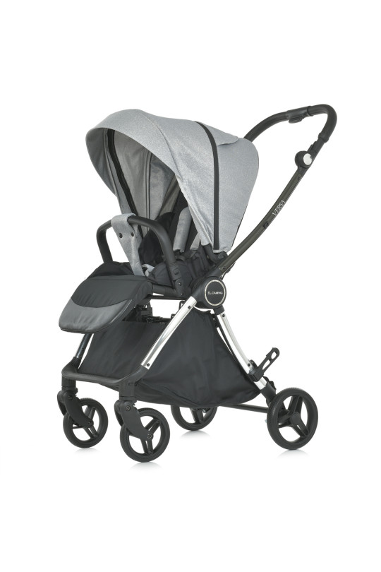 Коляска дитяча ME 1078 VERSA Melange Gray