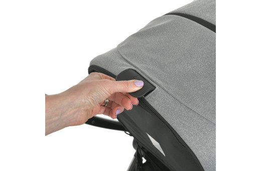 Коляска дитяча ME 1078 VERSA Melange Gray
