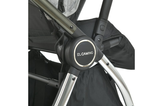 Коляска дитяча ME 1078 VERSA Melange Gray