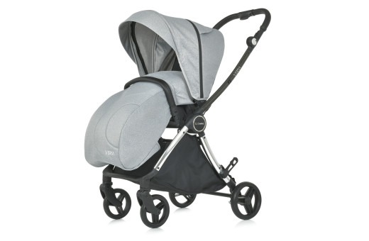 Коляска дитяча ME 1078 VERSA Melange Gray