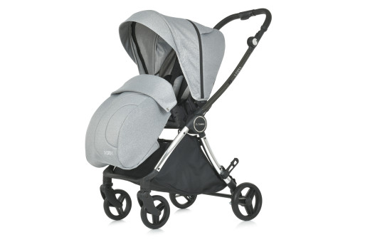 Коляска дитяча ME 1078 VERSA Melange Gray