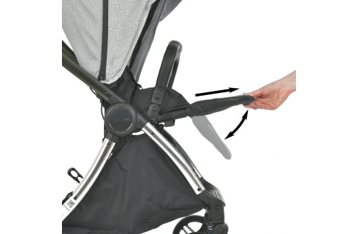 Коляска дитяча ME 1078 VERSA Melange Gray