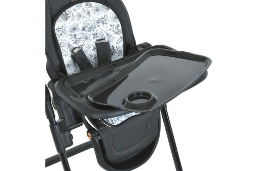 Стільчик ME 1037-B CRYSTAL Black Gold
