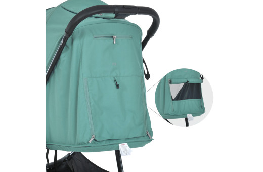 Коляска дитяча ME 1113 FIJI Frost Green Matt