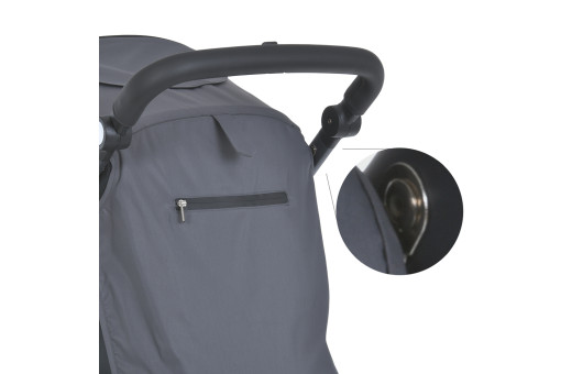Коляска детская ME 1053-3 DYNAMIC PRO Charcoal