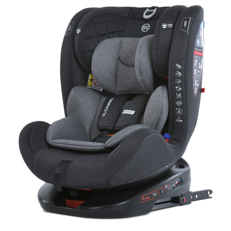Автокрісло дитяче ME 1114 EVEREST Light Gray
