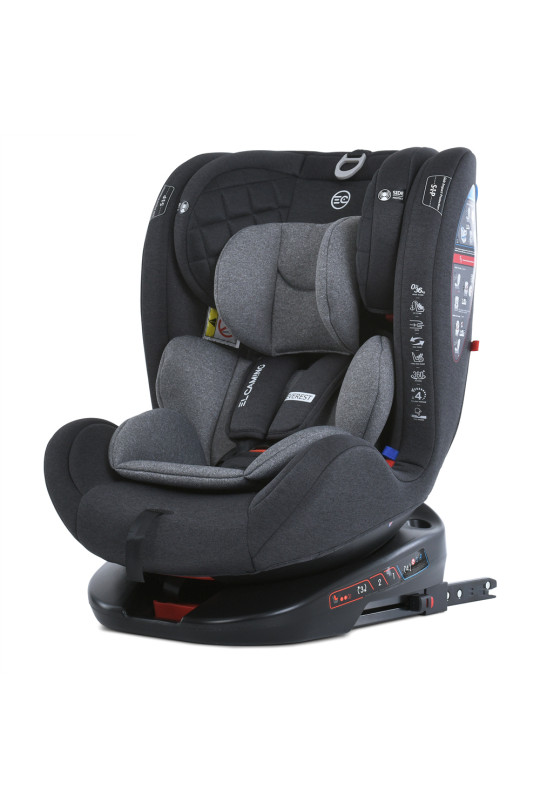 Автокрісло дитяче ME 1114 EVEREST Light Gray