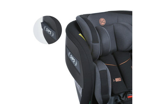 Автокрісло ME 1117 I-CON Melange Midnight Gray