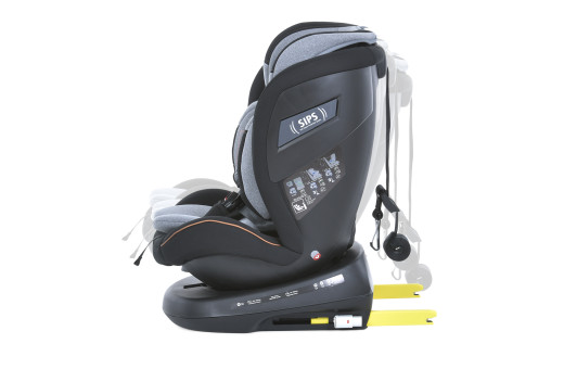 Автокрісло ME 1117 I-CON Melange Ultimate Gray