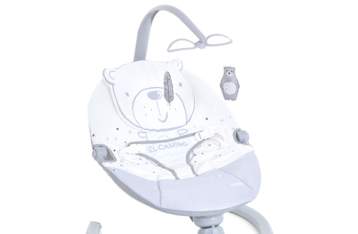 Заколисуючий центр ME 1116 CUTE Gray