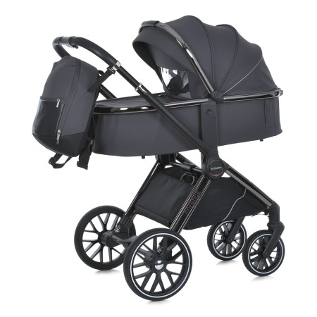 Коляска детская 2в1 ME 1124 PRESTIGE Asphalt Gray