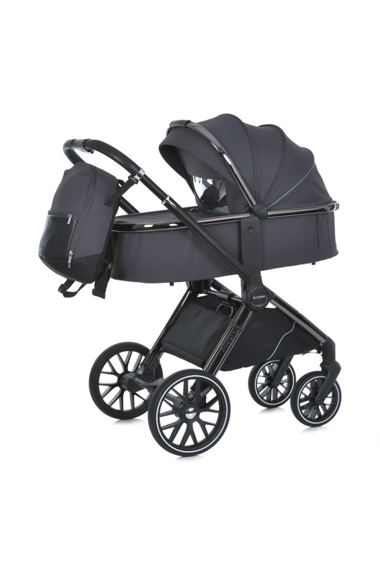 Коляска детская 2в1 ME 1124 PRESTIGE Asphalt Gray