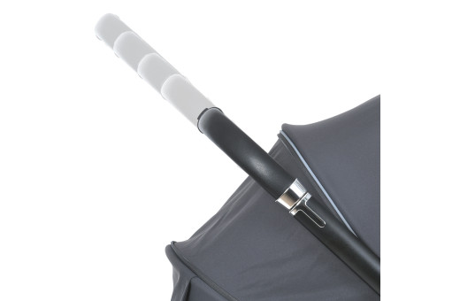 Коляска детская 2в1 ME 1124 PRESTIGE Asphalt Gray