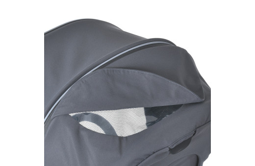 Коляска детская 2в1 ME 1124 PRESTIGE Asphalt Gray