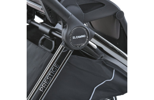Коляска детская 2в1 ME 1124 PRESTIGE Asphalt Gray