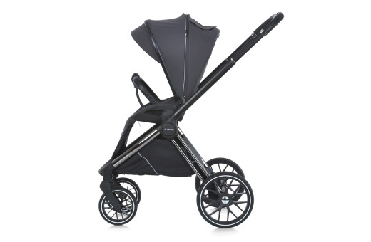Коляска детская 2в1 ME 1124 PRESTIGE Asphalt Gray