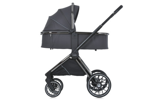 Коляска детская 2в1 ME 1124 PRESTIGE Asphalt Gray