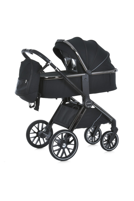 Коляска детская 2в1 ME 1124 PRESTIGE Jet Black