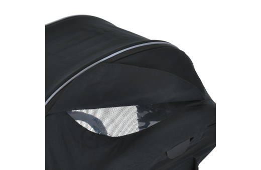 Коляска детская 2в1 ME 1124 PRESTIGE Jet Black