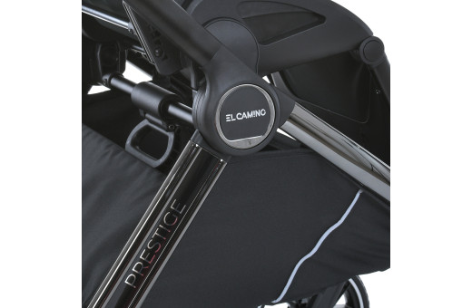 Коляска детская 2в1 ME 1124 PRESTIGE Jet Black