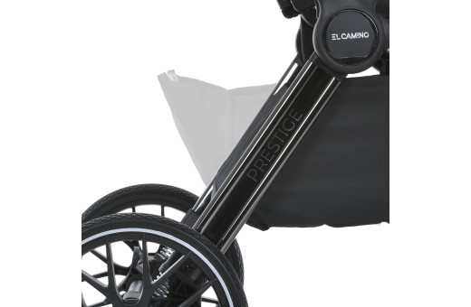 Коляска детская 2в1 ME 1124 PRESTIGE Jet Black