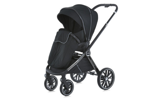 Коляска детская 2в1 ME 1124 PRESTIGE Jet Black