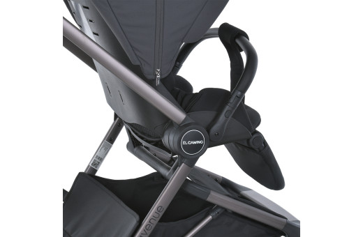 Коляска дитяча ME 1128 AVENUE Asphalt Gray