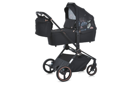 Коляска універсальна 2в1 ME 1091-B PERSONA Black Art