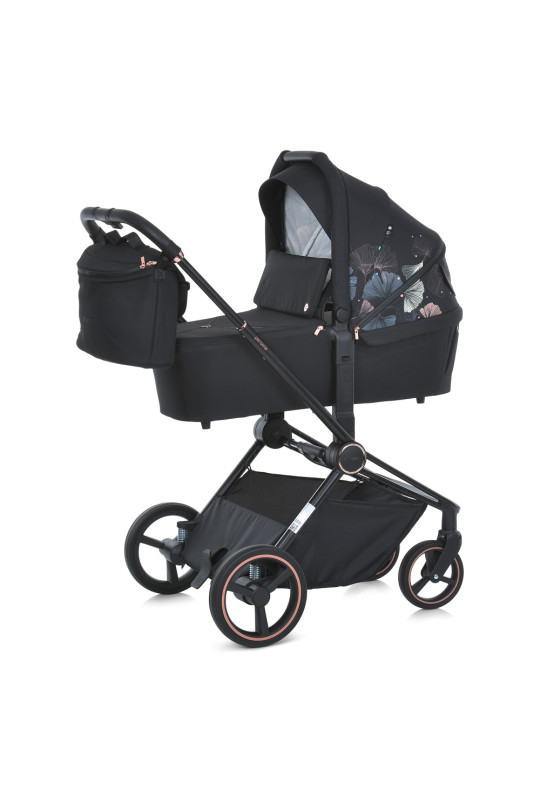 Коляска універсальна 2в1 ME 1091-B PERSONA Black Art