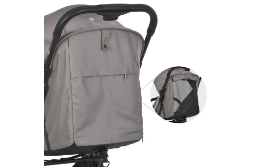 Коляска дитяча ME 1129 LINK Beige Striped