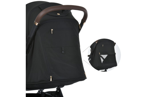 Коляска дитяча ME 1127-G BEYA Black